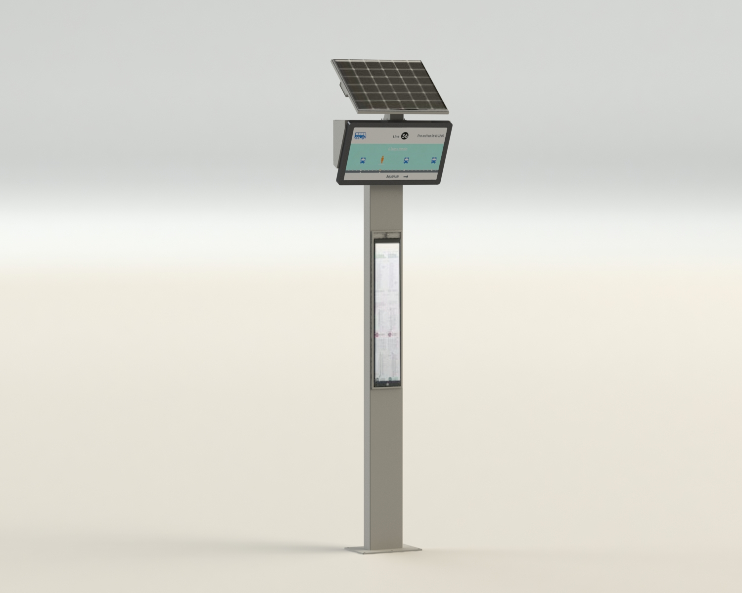 Krónos Smart Totem - Render 3D Oficial
